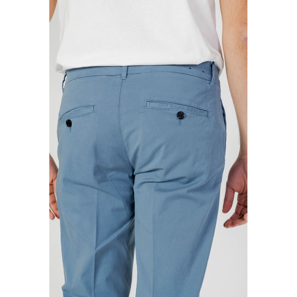 Antony Morato Blue Cotton Jeans & Pant