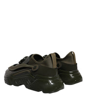 Dolce & Gabbana Military Green DAYMASTER Men Sneakers Shoes