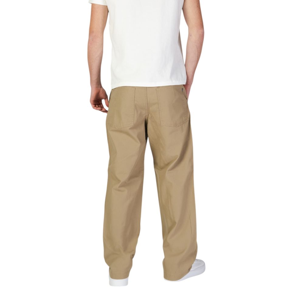 Jack Jones Beige Cotton Jeans & Pant