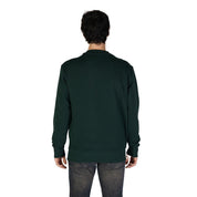 Hugo Boss Green Cotton Sweater