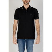 Hugo Boss Black Cotton Polo Shirt