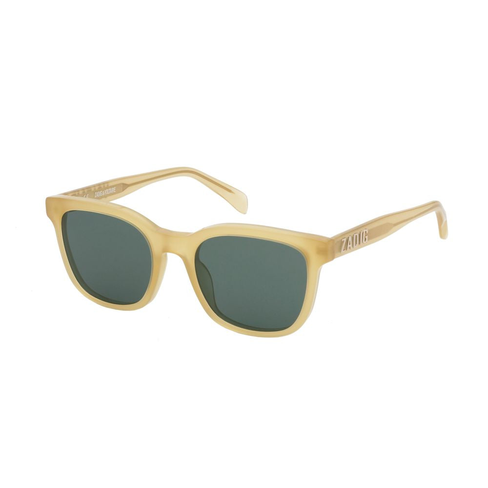 Zadig & Voltaire Brown Acetate Sunglasses