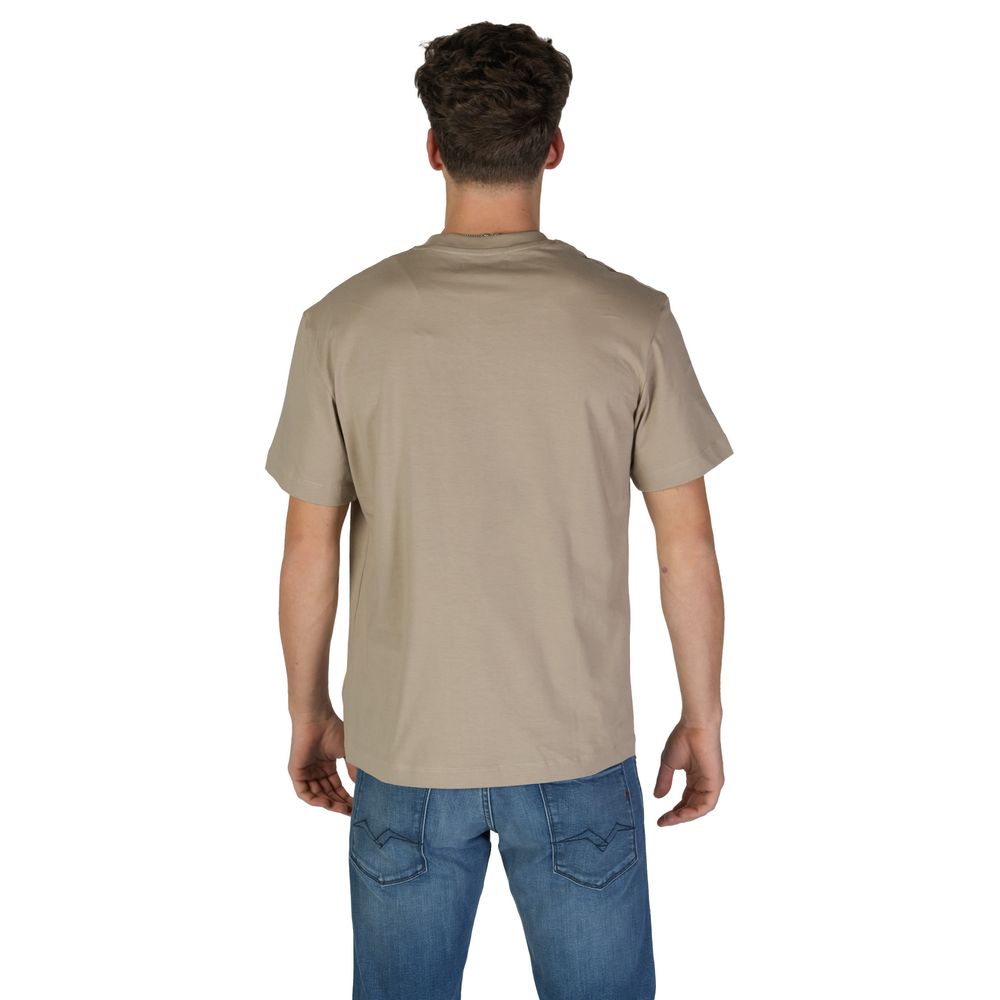 Replay Beige Cotton T-Shirt