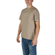 Replay Beige Cotton T-Shirt