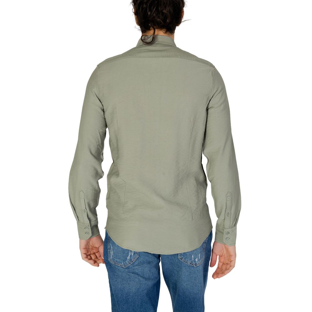 Antony Morato Green Viscose Shirt