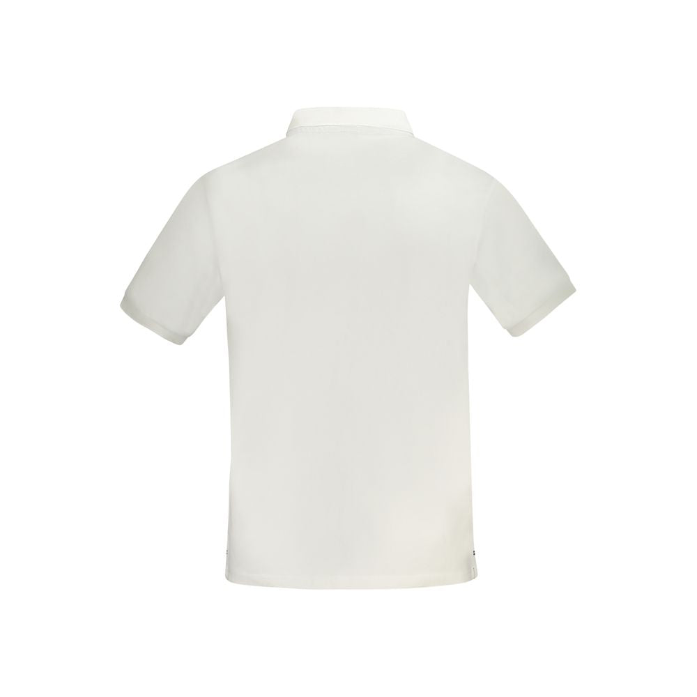 North Sails White Cotton Polo Shirt