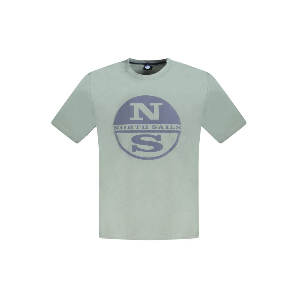 North Sails Green Cotton T-Shirt