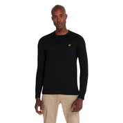 Lyle & Scott Black Cotton T-Shirt