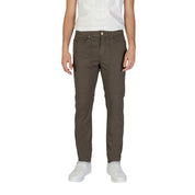 Jeckerson Brown Cotton Jeans & Pant