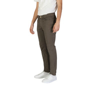 Jeckerson Brown Cotton Jeans & Pant