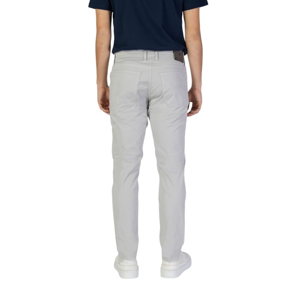 Jeckerson Gray Cotton Jeans & Pant