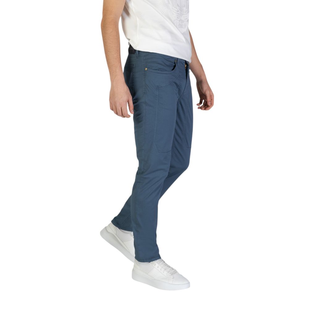 Jeckerson Blue Cotton Jeans & Pant