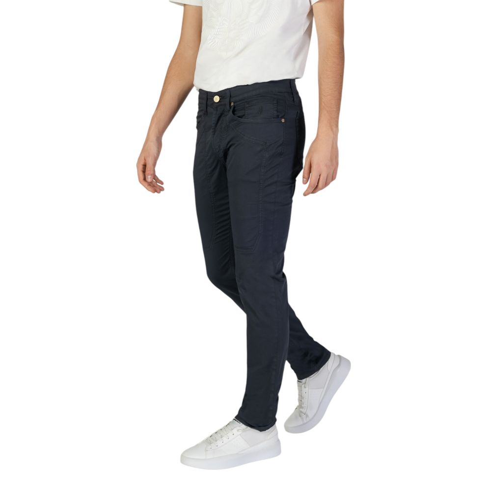 Jeckerson Blue Cotton Jeans & Pant