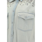 Golden Goose Blue Denim Shirt