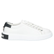 Les Hommes White Leather Di Calfskin Sneaker