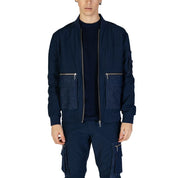 Antony Morato Blue Cotton Jacket