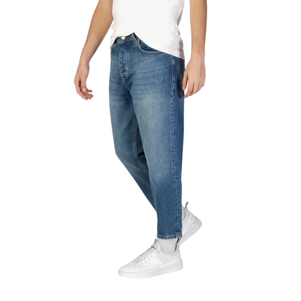 Antony Morato Blue Cotton Jeans & Pant