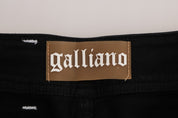 John Galliano Gray Wash Cotton Stretch Regular Fit Jeans