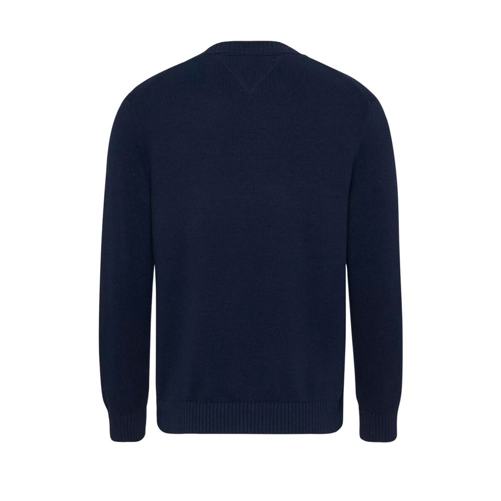 Tommy Hilfiger Jeans Blue Organic Cotton Sweater