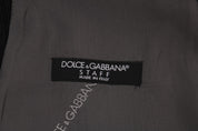 Dolce & Gabbana Elegant Striped Waistcoat Vest