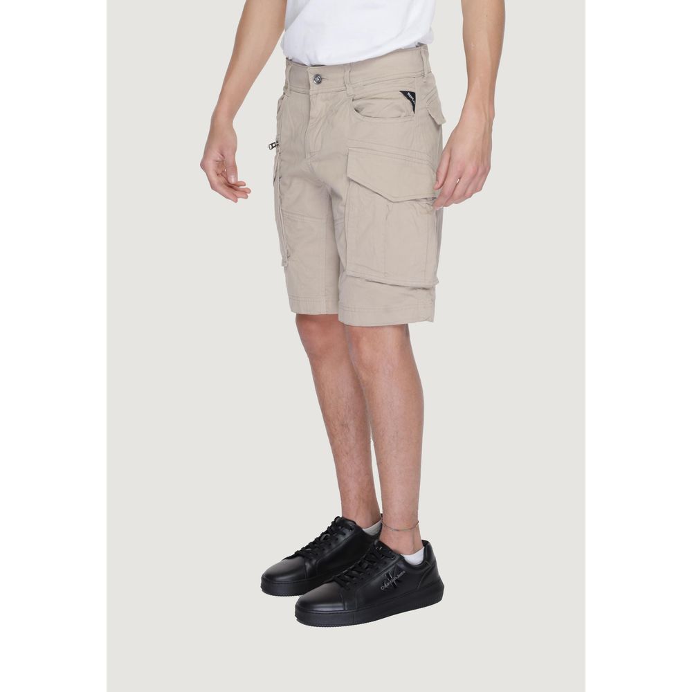 Replay Beige Cotton Short