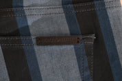 Dolce & Gabbana Blue GIRLY Striped Cotton Jeans