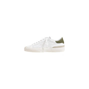 D.A.T.E Green Leather Sneaker