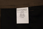 GF Ferre Elegant Green Comfort Straight Fit Pants