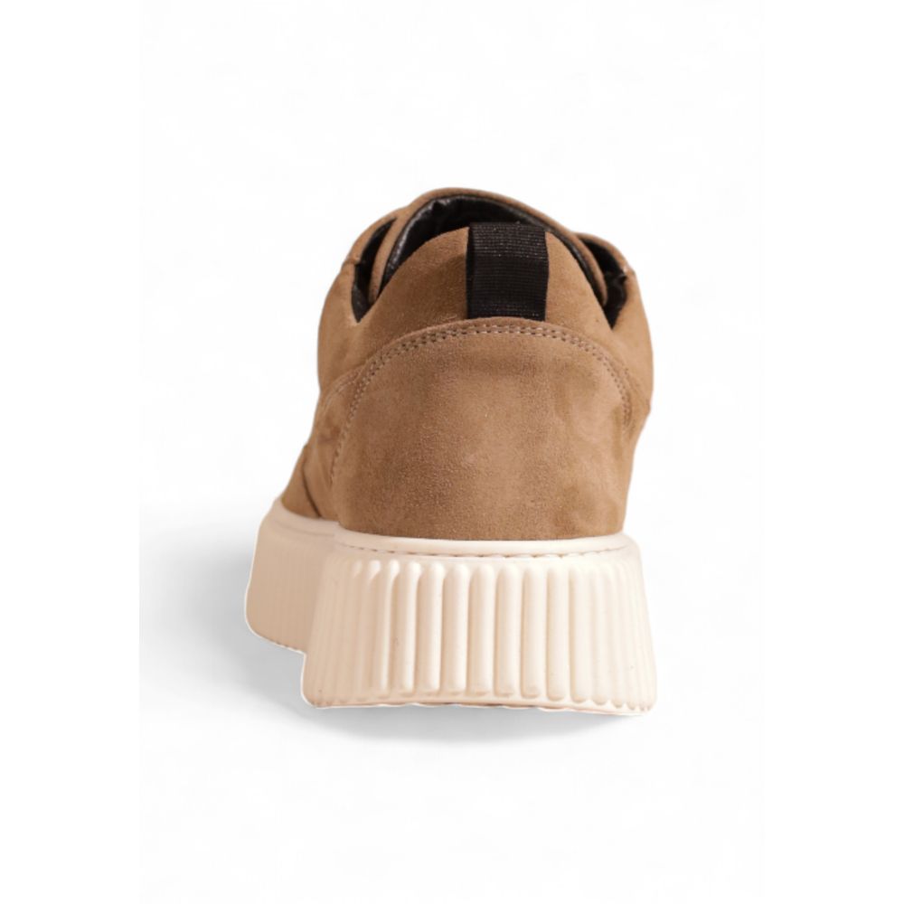 Antony Morato Beige Suede Sneaker