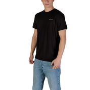 Tommy Hilfiger Jeans Black Cotton Rigenerato T-Shirt