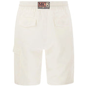 MC2 Saint Barth White Linen Short