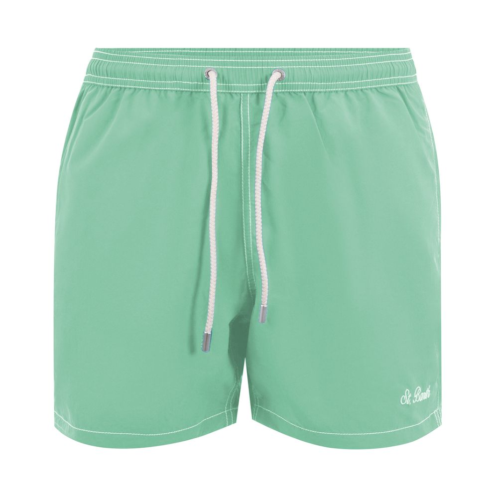 MC2 Saint Barth Green Polyester Swimwear