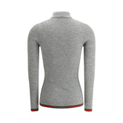 Gucci Gray Cashmere Top