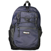 Blauer Blue Polyester Backpack