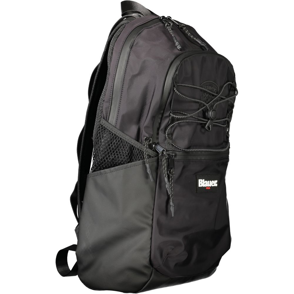 Blauer Black Polyester Backpack