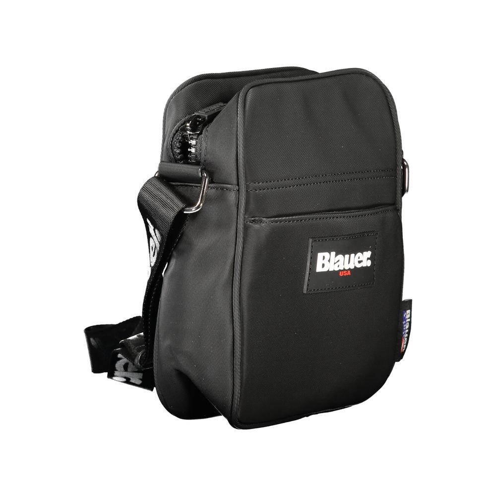 Blauer Black Polyester Shoulder Bag