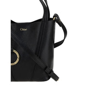 Chloé Black Calf Leather Bos Taurus Shoulder Bag