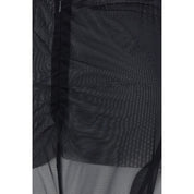 Exilia Black Polyester Casual Pants