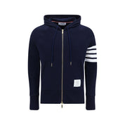 Thom Browne Blue Cotton Sweatshirt