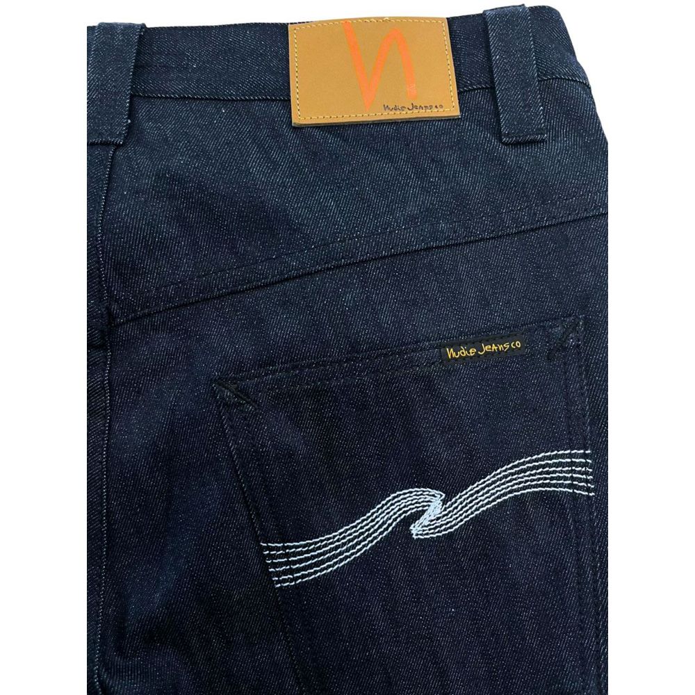 Nudie Jeans Blue Cotton Jeans & Pant