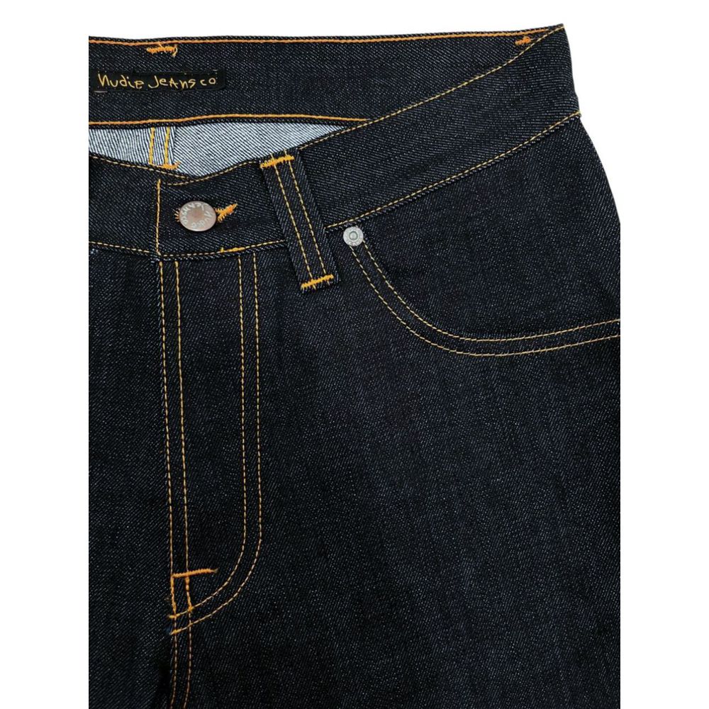 Nudie Jeans Blue Cotton Jeans & Pant