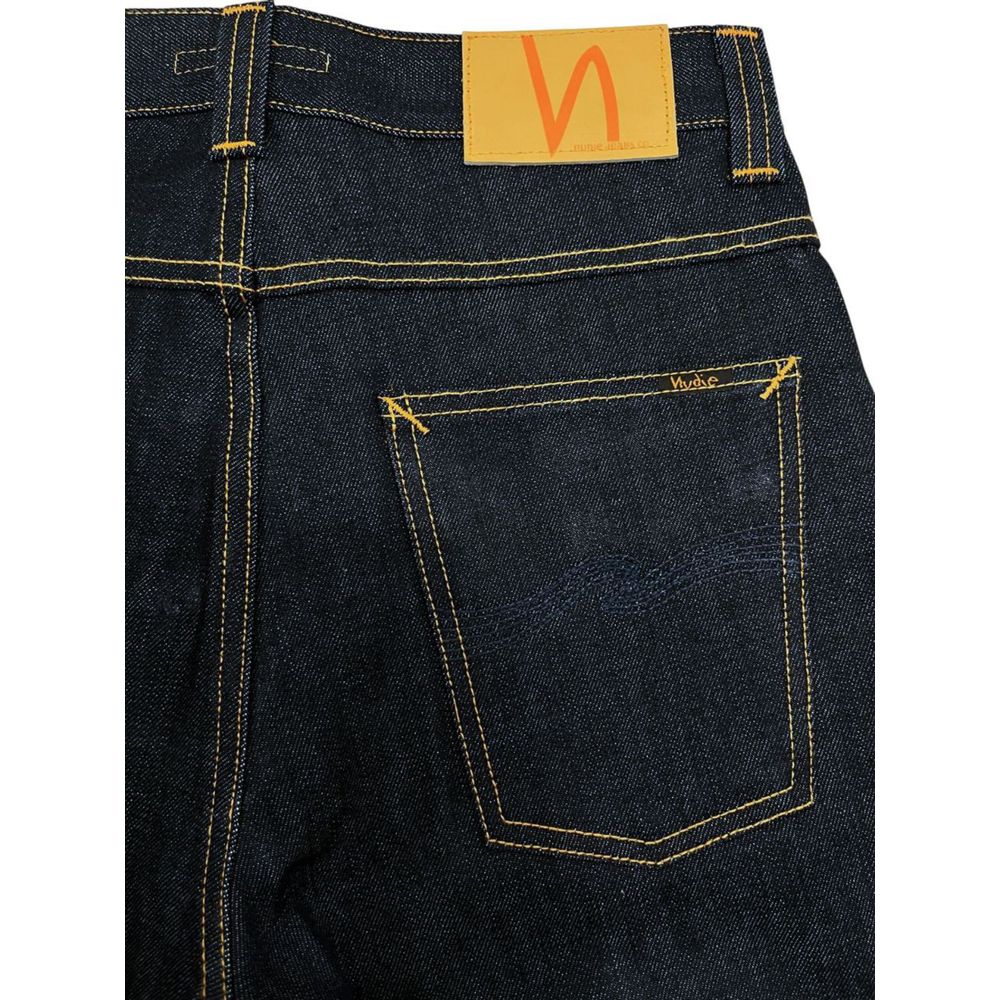 Nudie Jeans Blue Cotton Jeans & Pant