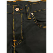 Nudie Jeans Black Cotton Jeans & Pant