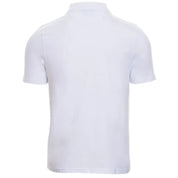 Alpha Studio White Cotton Polo Shirt