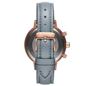 MVMT Gray Leather Watch