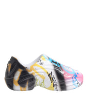Dolce & Gabbana Multicolor Graffiti Daymaster Sneakers Shoes