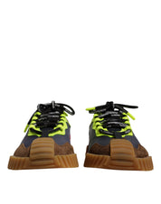 Dolce & Gabbana Multicolor Nylon Low Top NS1 Sneakers Shoes