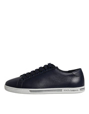 Dolce & Gabbana Blue Low Top Men Saint Tropez Sneakers Shoes