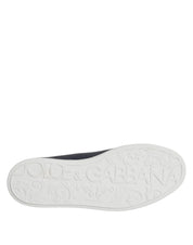 Dolce & Gabbana Blue Low Top Men Saint Tropez Sneakers Shoes