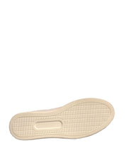 Dolce & Gabbana White Suede Leather Low Top Sneakers Shoes